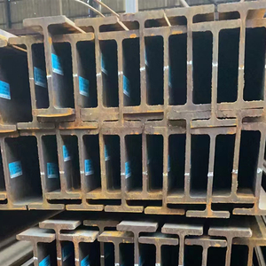 Poutres en acier de qualité supérieure en forme de H, norme européenne <span class=keywords><strong>HEA</strong></span> <span class=keywords><strong>HEB</strong></span>, laminées à chaud, poutres en acier de section H, grade Q345B, structures industrielles, découpe - Product Image 3