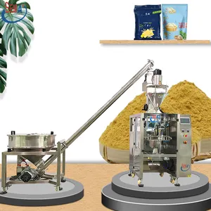 Автоматическая вертикальная машина для наполнения порошком пшеничной муки 1 кг 2 кг 5 кг 10 кг упаковочная машина для муки Саше
