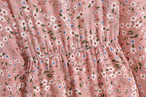 Abiti Lunghi Estivi con Stampa Floreale, Eleganti Vestiti da Donna a Maniche Lunghe in Chiffon per Spiaggia e Feste, Abiti Casual da Donna - Product Image 6