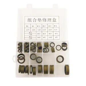 Self-Centering Bonded Gasket Kit Bonded Seal Washer O-Ring Rubber Part Product M6 M8 M12 M18 M14 M60 Kits