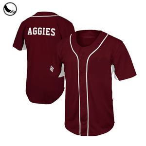 Maillot de baseball personnalisé à 2 boutons BETHERIVAL - Product Image 3