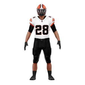 Chine fournisseur personnalisé sublimation football américain uniforme maillot de football porter - Product Image 1