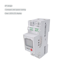 Medidor Eléctrico Inteligente ZHONGYI de Alto Rendimiento, Monofásico 2P, 60A, Clase 1, con Pantalla Analógica y Digital, Montaje en Riel, Módulo 4G - Product Image 1