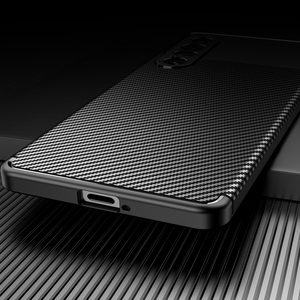 <span class=keywords><strong>Coque</strong></span> souple en TPU souple et antichoc pour <span class=keywords><strong>Sony</strong></span> <span class=keywords><strong>Xperia</strong></span> 1 IV, <span class=keywords><strong>coque</strong></span> <span class=keywords><strong>de</strong></span> téléphone portable en Fiber <span class=keywords><strong>de</strong></span> carbone, Texture résistante aux chocs, offre spéciale - Product Image 3