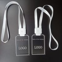 Badge nominatif personnalisé lumineux et coloré en acrylique LED clignotant pour les événements de remise de diplômes et de Thanksgiving - Fonctionne sur piles, promotionnel