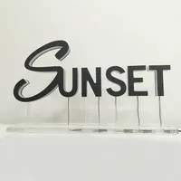 GFace Direct Factory Wholesale 3D Acrylic LED Channel Letters Outdoor Weatherproof Front Lit Signs Advertising Billboard Car