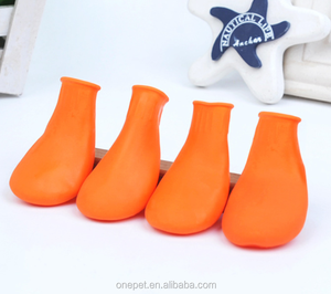 รองเท้าบอลลูนสำหรับสุนัขกันน้ำใช้แล้วทิ้งสำหรับสัตว์เลี้ยงกันน้ำสุนัขรองเท้าบูทกันฝน - Product Image 5