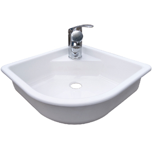 Lavabo facile à nettoyer acrylique RV évier Triangle caravane bassin économiser de l'espace <span class=keywords><strong>camping</strong></span>-<span class=keywords><strong>car</strong></span> lavabo - Product Image 3