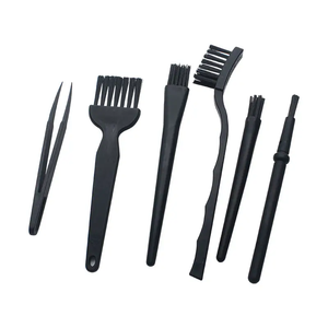 6 buah Set sikat pembersih Keyboard portabel, Multi ukuran dengan pinset Anti statis untuk komputer - Product Image 2