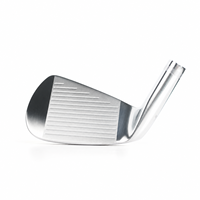 Têtes de clubs de golf fraisées à cavité forgées CNC personnalisées OEM fers droitiers avec poignée en caoutchouc pour hommes