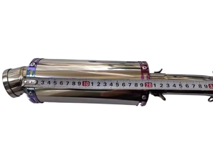 Tubo <span class=keywords><strong>de</strong></span> <span class=keywords><strong>Escape</strong></span> Limpio <span class=keywords><strong>de</strong></span> Acero Inoxidable para Motocicleta para Modelos CT50, CT70 y Componentes - Product Image 5