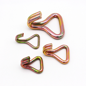 2 "3T黄色亜鉛メッキダブルJフック貨物ラッシング用 - Product Image 5