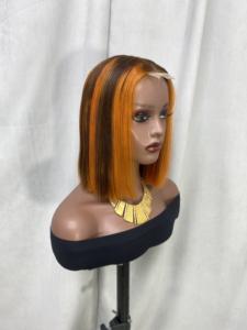 <span class=keywords><strong>Cheveux</strong></span> vierges alignés sur cuticules Perruque Bob droite à double tirage avec fermeture 2*6 Kim Perruques Lace Front de <span class=keywords><strong>cheveux</strong></span> humains 100% <span class=keywords><strong>pour</strong></span> femmes noires - Product Image 3