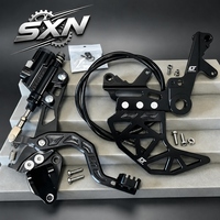 Support de frein à disque double étrier 240 mm pour système de freinage arrière Sur-Ron Light Bee E-Bike – Kit de mise à niveau et pièces de rechange
