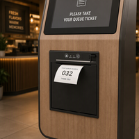 Imprimante thermique intégrée haute performance Cashino EP-383C 80 mm avec coupe-papier automatique pour kiosque et distributeur automatique