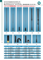 Outoodr SRH805S antenne SMA-femelle 144/430MHZ VHF/UHF antenne double bande pour Baofeng GT-3 UV-5R BF-888s accès talkie-walkie