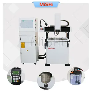 MISHI Chine Mini 4 axes 3D CNC routeur graveur sur bois Machine 6090 avec axe rotatif latéral prix Allemagne