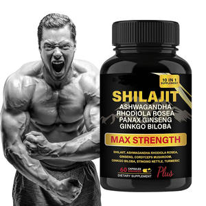 Capsule di Shilajit Estratto Puro dell'Himalaya Integratore Alimentare per la Salute con Ashwagandha per Adulti Vendita Calda - Product Image 1
