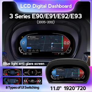 Navifly เครื่องวัดความเร็วในรถยนต์ระบบ <span class=keywords><strong>Linux</strong></span> 11นิ้วหน้าจอ LCD ดิจิตอล12.3นิ้วสำหรับ BMW 3Series E91 E90 E92 2005-2012พร้อม <span class=keywords><strong>CP</strong></span> - Product Image 2