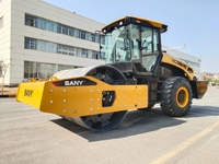 Compacteur routier vibrant SANY SSR260 SSR260C-10h d'occasion, 26 tonnes, haute qualité, à vendre à prix avantageux