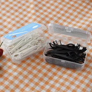China Factory Dental Floss Picks By 50/100 Pieces Box Package Floss Picks Gum