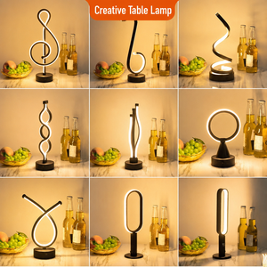 Lampe de table flexible haut de gamme YONGZE transfrontalière, décoration en forme de serpent, lumière créative pour chambre à coucher, alimentation USB, contrôle tactile - Product Image 2