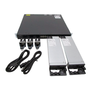 Commutateur réseau d'entreprise WS-C3650-24TD-S/E/L C3650 24 ports Ethernet 10/100/1000BASE-T 2 ports SFP+ Uplink 10G - Product Image 6