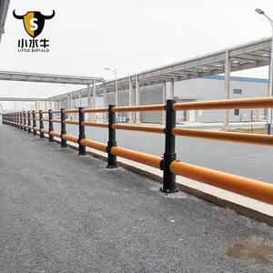 Fabricantes de China cerca de choque estantes apilables y estantes barreras de parada seguras barreras de columna barreras de impacto