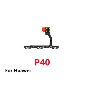 Cable flexible de botones de volumen de alimentación para Huawei P20 P30 P40 Lite Pro P10 P40 Lite 5G P40 Lite <span class=keywords><strong>E</strong></span> teclas laterales interruptor Flex parte - Product Image 3