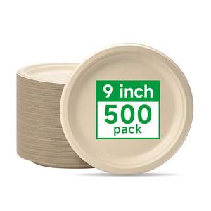 <span class=keywords><strong>Assiette</strong></span> de fête <span class=keywords><strong>compartiment</strong></span>ée <span class=keywords><strong>jetable</strong></span> en bagasse biodégradable de 10 pouces, qualité restaurant - Product Image 5