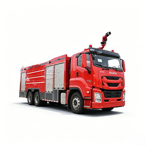 Camión de Bomberos de Primera Calidad para Centro de Ciudad, 15 Metros Cúbicos, Diseño Compacto Isuzu, Vehículo de Extinción de Incendios de 13000L para Densidad Urbana - Product Image 1