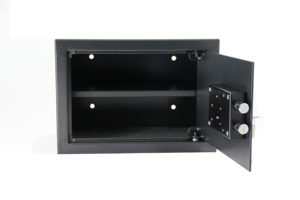 Caja Fuerte para el Hogar - Caja de Seguridad de Acero con Cerradura de Llave, Cajas Fuertes de Acero para el Hogar, Oficina, Hotel, Caja Fuerte Pequeña Oculta - Product Image 2
