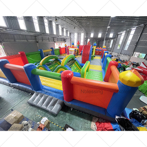 <b>Inflatable</b> Factory Commercial House Obstacle Course for Team Events House <b>Inflatable</b> Obstacle Course <b>Inflatable</b> Obstacle - Product Image 5