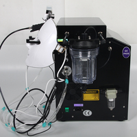 Nouvelle machine d'hydrodermabrasion à oxygène 4-en-1 avec exfoliateur de peau, pistolet pulvérisateur d'oxygène, masque PDT Photon, équipement de beauté éclaircissant