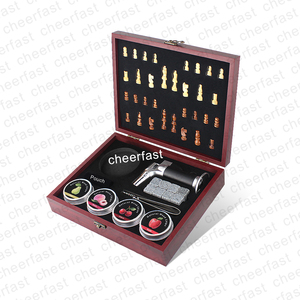 Buena calidad todo en uno whisky piedra escalofriante regalo conjunto cóctel fumador Kit caja de madera <span class=keywords><strong>Bourbon</strong></span> fumador Kit cóctel fumador Kit - Product Image 1