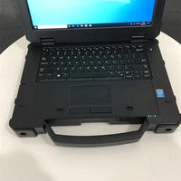 7414 I5-6300U/8GB RAM/256G SSD Robuuste laptop Industriële computer PLC-programmering Industriële besturing