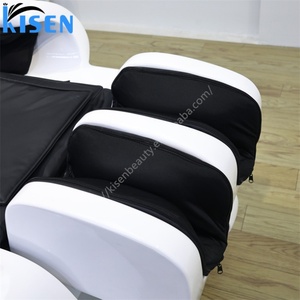 KISEN Meilleures ventes : Fauteuil de lavage électrique de luxe 4D pour salon de beauté, avec massage corporel complet et bac à shampoing intégré pour spa capillaire - Product Image 3