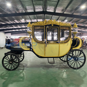 รถม้าไฟฟ้าสำหรับงานแต่งงานสุดหรู ปี 2026 รถม้าราชวงศ์แบบพิเศษสำหรับขาย - Product Image 1