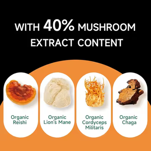 Café aux champignons en marque privée OEM/ODM, café aux champignons naturel pour la santé et l'énergie - Product Image 3