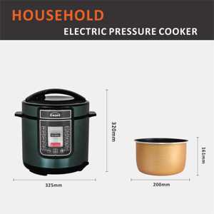 Autocuiseur Électrique Intelligent Ewant 5L 6L pour la Maison, Contrôle Programmable, Chauffage Rapide et Uniforme 1000W, <span class=keywords><strong>Cuiseur</strong></span> à <span class=keywords><strong>Riz</strong></span> à Pression - Product Image 3