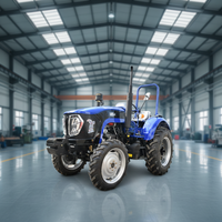 Tracteur Agricole Mini 4x4 Pas Cher et Vente Chaude avec Outils de Ferme, Tracteur Cultivateur à Quatre Roues Motrices