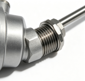 หัววัดอุณหภูมิแบบ RTD Pt100 รุ่น JUMO 902006/65-228-2003-1-15-500-668/000 พร้อมหัวต่อแบบ B-type สำหรับวัดค่าความต้านทานในการเสียบ - Product Image 3