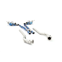 Système d'échappement complet en titane MPER pour Ferrari Purosangue 6.5L V12, avec soupapes OEM, léger, Plug and Play, son de piste