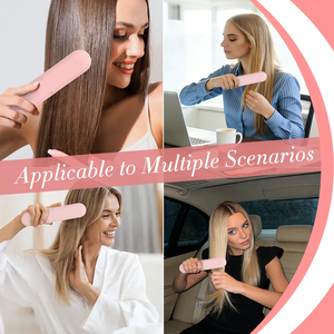 Cepillo Alisador Inalámbrico con Cerdas y 3 Ajustes de Temperatura, Función para Dar Volumen, Ajustes Regulables - Product Image 6