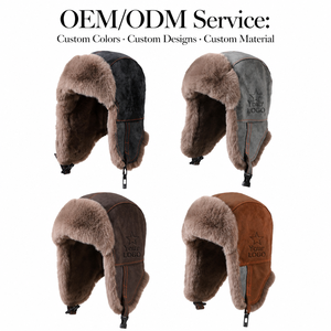 Özel Logolu Unisex Kışlık Ushanka Kulaklıklı Şapka, Kayak, Bisiklet ve Açık Hava Aktiviteleri için - Product Image 1