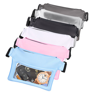 Sac banane étanche avec airbag, pochette flottante pour téléphone à écran tactile, sac bandoulière étanche pour la natation, la dérive et le surf - Product Image 6