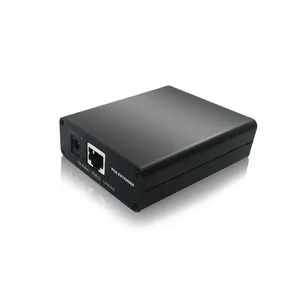 10/100Mbps מהיר Ethernet מהדר ארוך range100m 802.3af/באופן רשת PoE extender1 יציאת