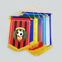 Drapeau personnalisé en polyester avec impression du logo de l'équipe pour la promotion des clubs sportifs, échange de bannières