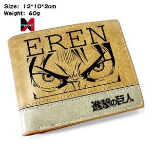 Attaque sur <span class=keywords><strong>Titan</strong></span> Cartoon Wallet avec porte-cartes court porte-monnaie poche unisexe cadeau - Product Image 5