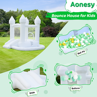 Structure gonflable commerciale et équipement de jeu souple en tissu Oxford, facile à installer pour usage intérieur/extérieur, 1 à 4 personnes, en stock aux États-Unis